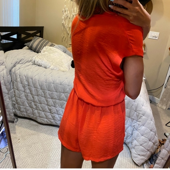 Vici Red Romper - Picture 4 of 4